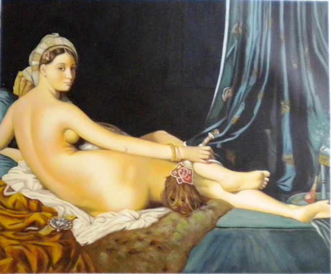 store falso d'autore Grande odalisca di Ingres
